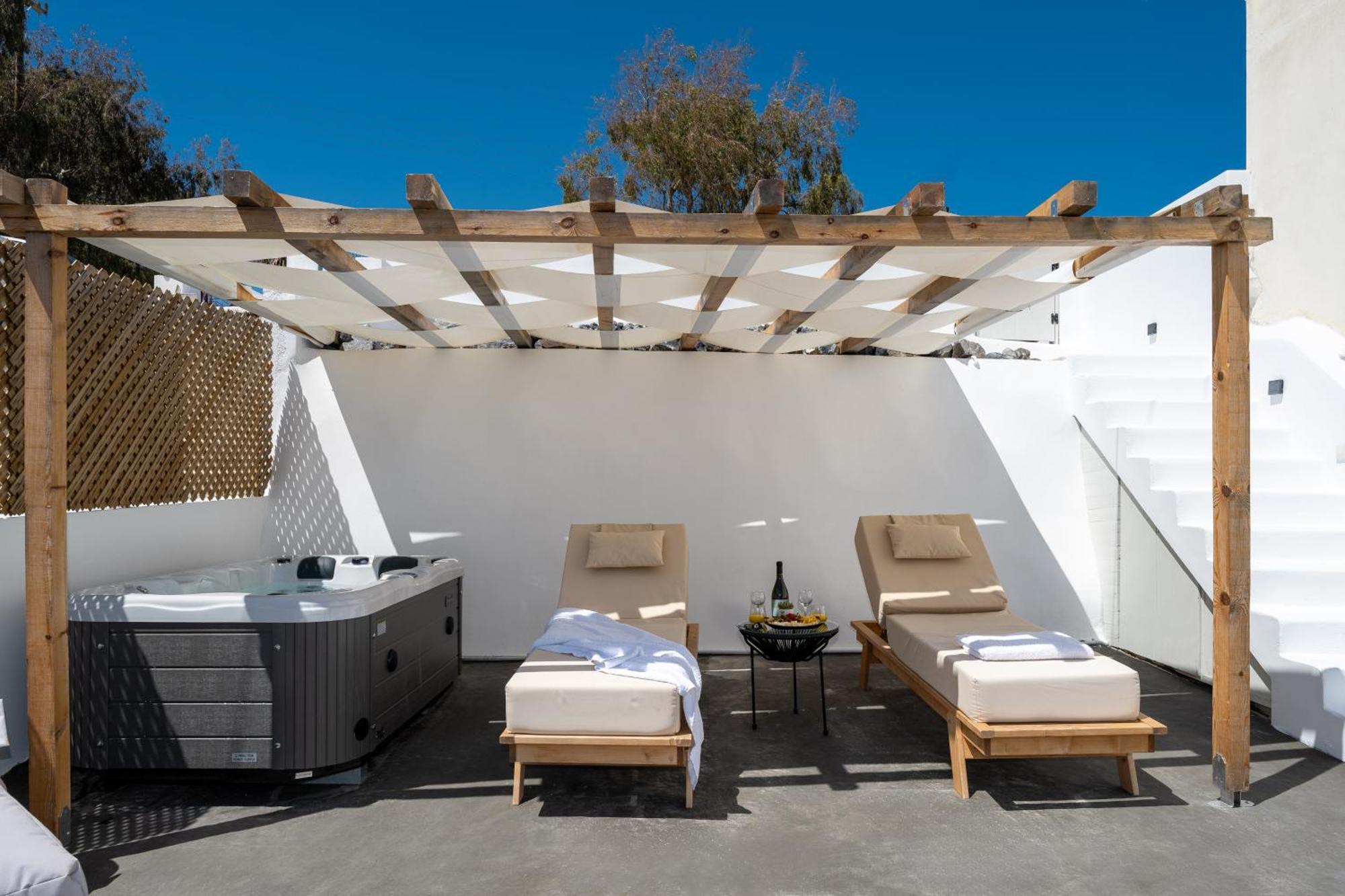 Angeleve Villa With Private Jacuzzi Fira (Santorini) Exterior foto