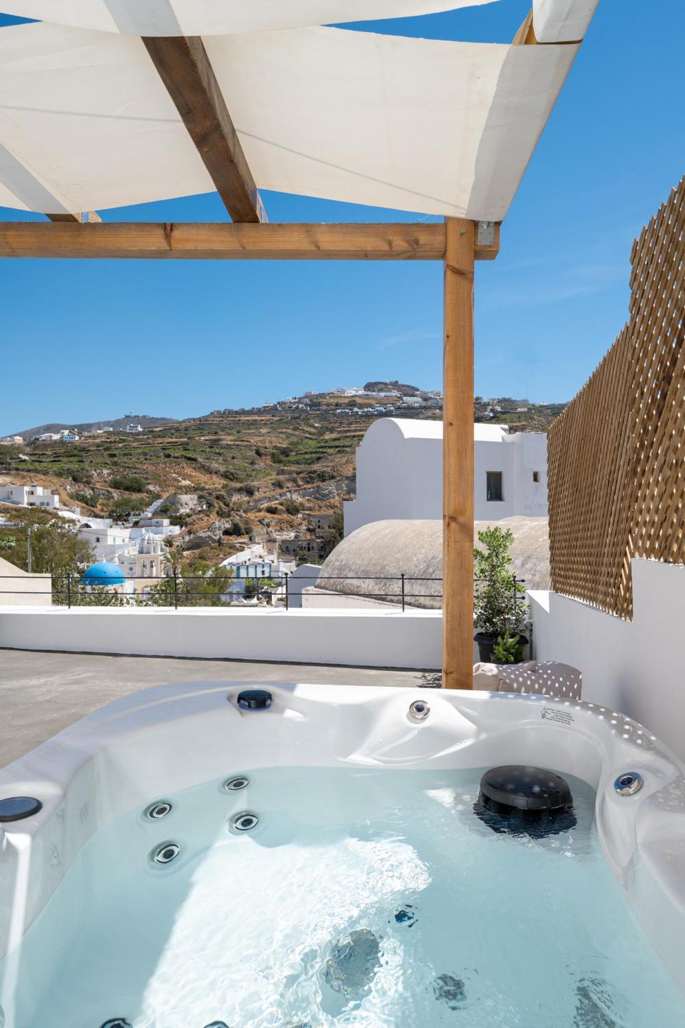 Angeleve Villa With Private Jacuzzi Fira (Santorini) Exterior foto